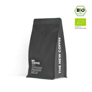 No Coffee – Premium Bio Espresso – mit Wasser entkoffeiniert