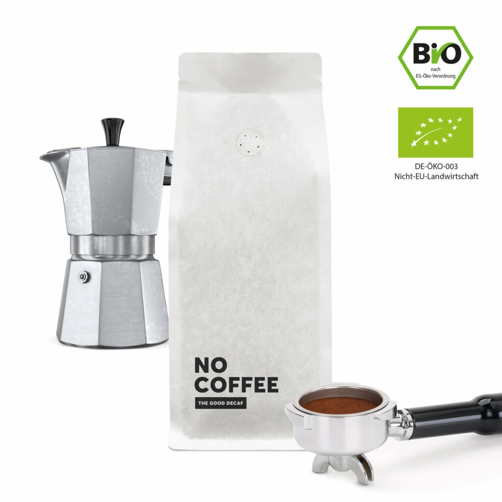 No Coffee - Mahlgrad Siebträger/Herdkanne
