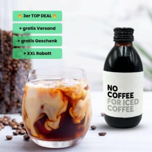 No Coffee – Premium Kaffeekonzentrat für Eiskaffee – entkoffeiniert